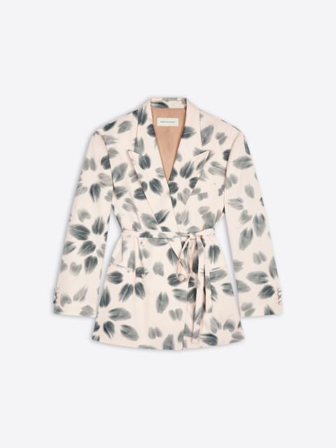 Dries Van Noten OVERSIZED PRINTED BLAZER