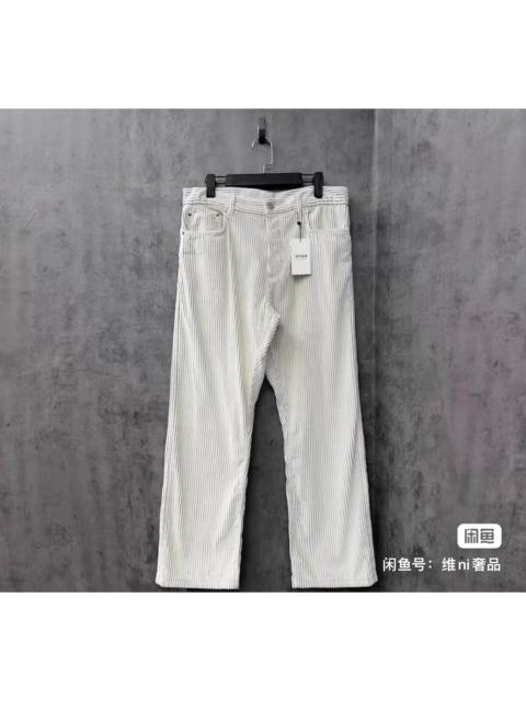 Dior Dior corduroy striped heavyweight jeans