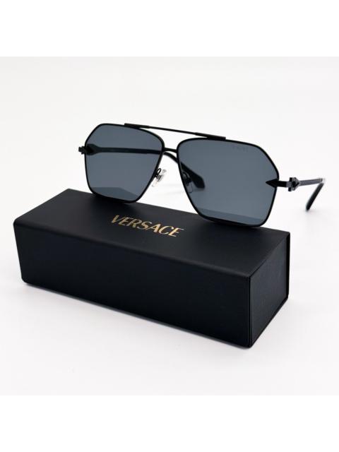 VERSACE NEW VE2284 1436/87 VERSACE UNISEX BLACK VE2284 143687