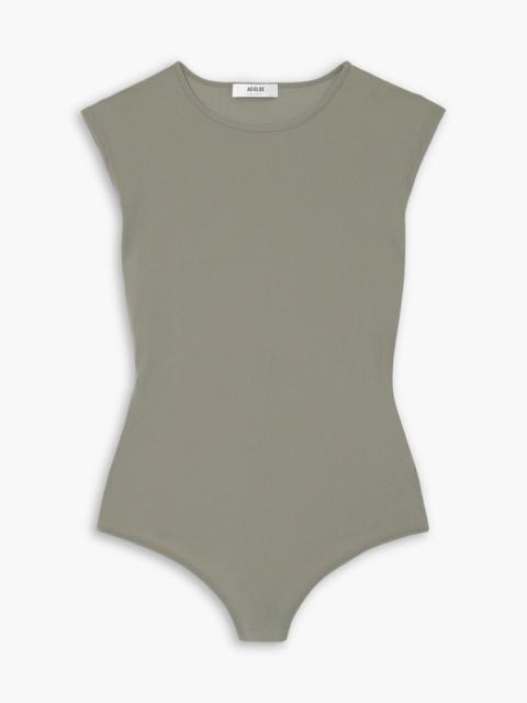 AGOLDE Aura stretch-jersey thong bodysuit