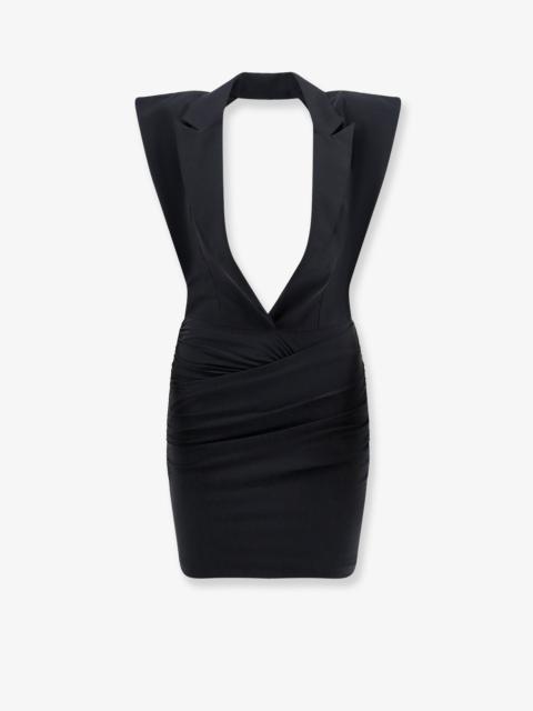 Other Designers Amazuìn Jess Stretch Jersey Mini Dress Black