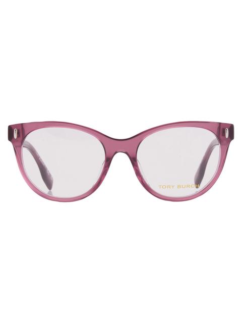 TORY BURCH Tory Burch Demo Oval Ladies Eyeglasses TY2150U 3179 52