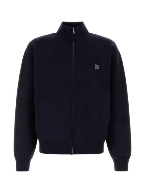 DSQUARED2 Dsquared Men Midnight Blue Knit Cardigan