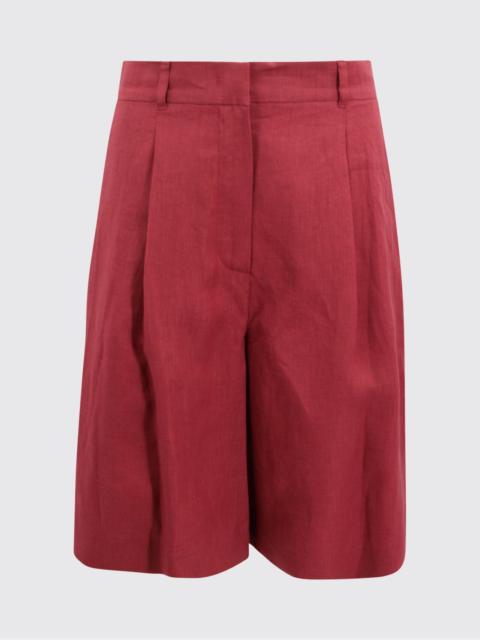 Max Mara Studio Max Mara Studio Women Classic Linen Shorts Max Mara Studio