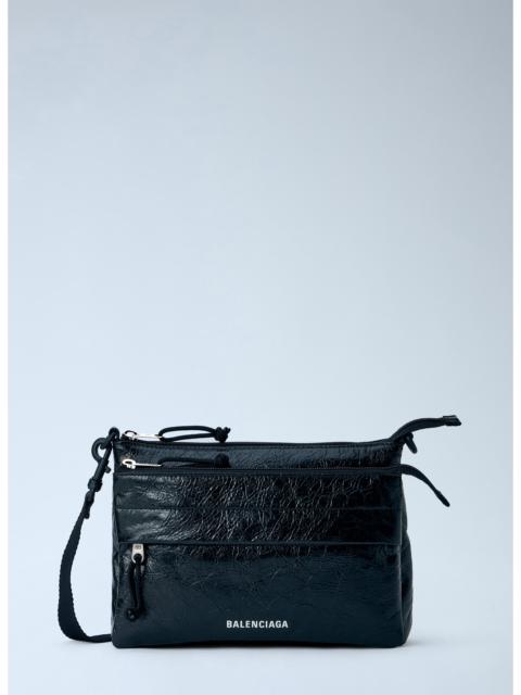 BALENCIAGA Balenciaga Men Explorer Double Pouch Messenger Bag