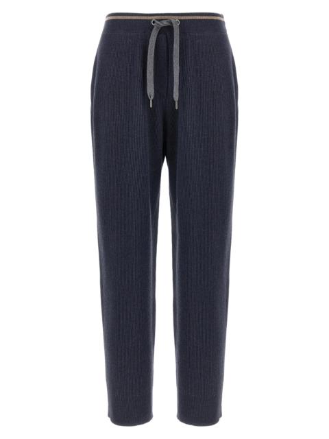 Brunello Cucinelli English ribbed trousers