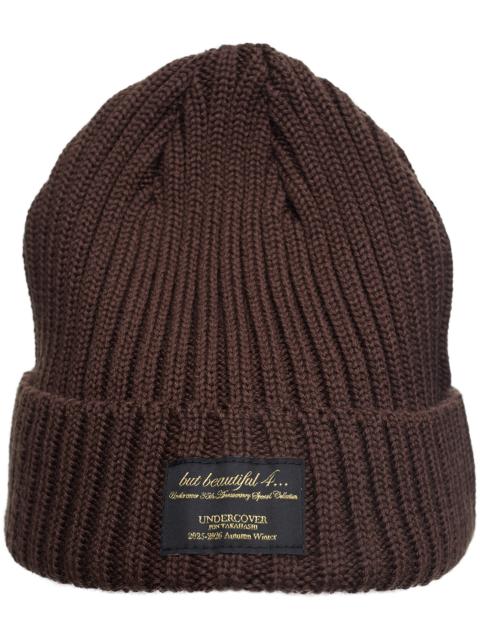 UNDERCOVER WOOL BEANIE WITH LOGO