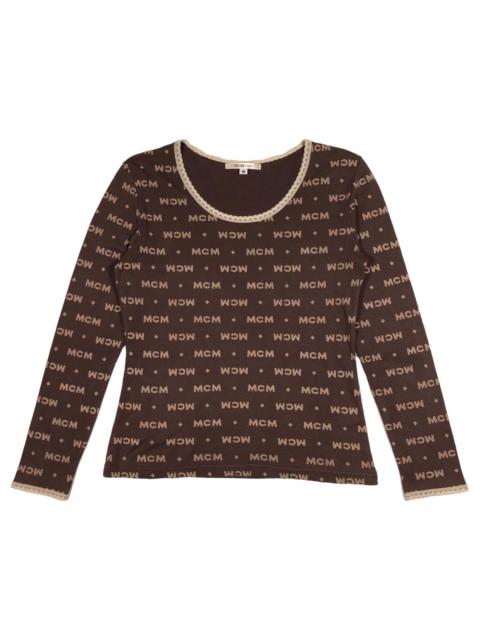 MCM MCM Monogram Long Sleeve Shirt