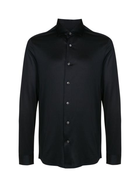 Cotton blend shirt