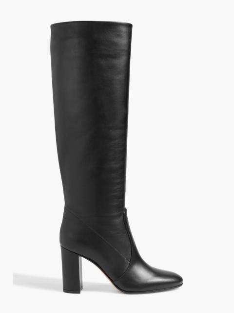 Gianvito Rossi Leather knee boots