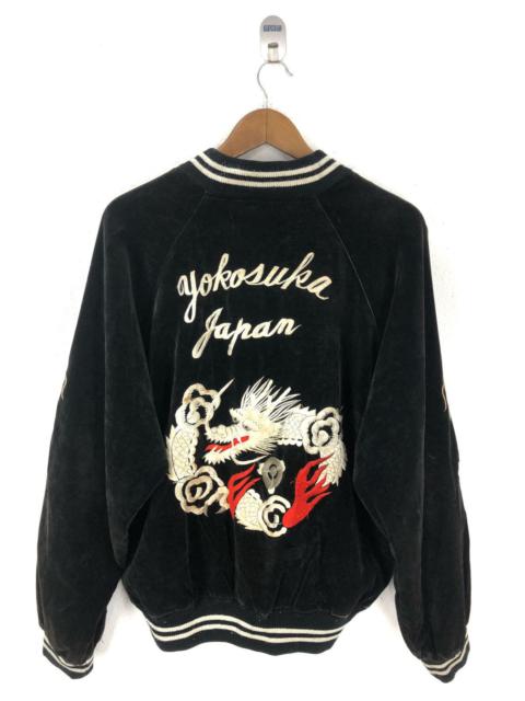 Other Designers Other - Vintage Sukajan Japan Yokosuka Embroidery Souvenirs cw21