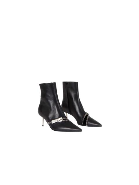 COPERNI ZIP ANKLE BLACK LEATHER BOOT