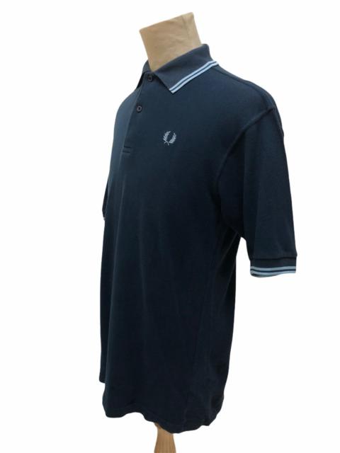 Other Designers Vintage Fred Perry Navy Blue Ringer Made in England