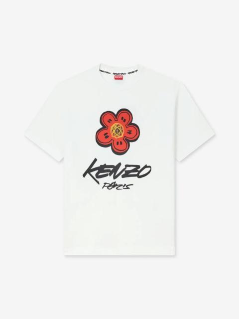 KENZO Kenzo x Futura 2000 White Boke Flower Logo T-Shirt