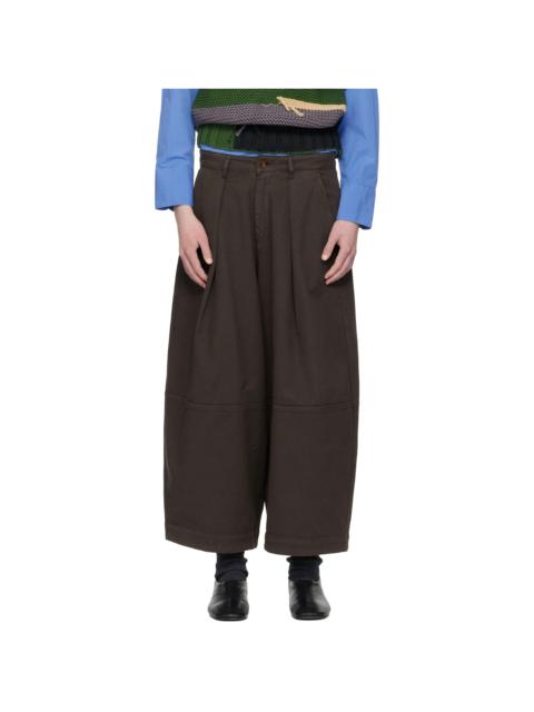 YMC Brown Earth Deadbeat Trousers