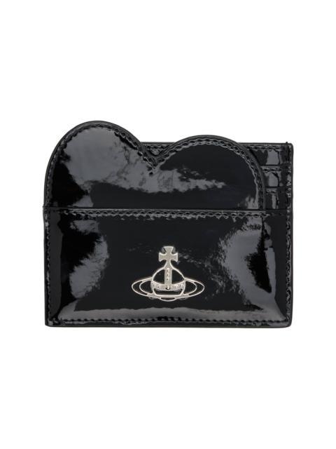 Vivienne Westwood Black Heart Card Holder