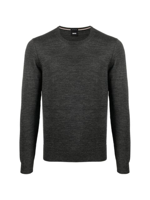 BOSS crew neck pullover sweater