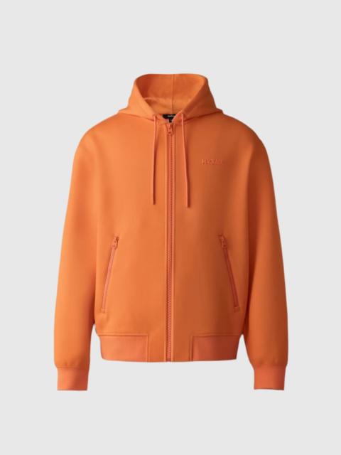 MACKAGE KRYSTOS Double-face Jersey zip-up hoodie