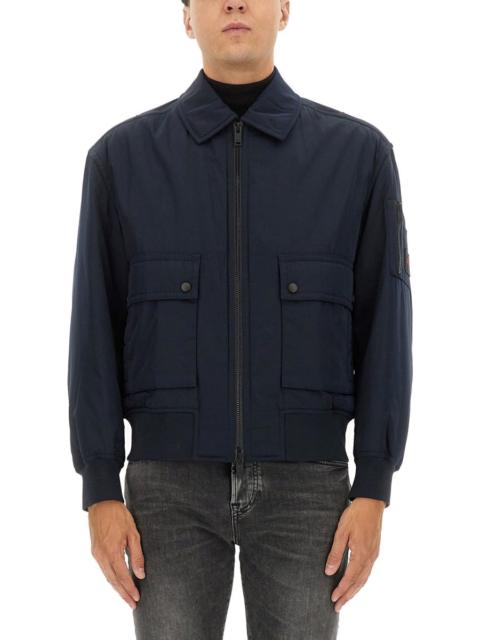 BOSS Boss Men Bomber Jacket With Removable Lining