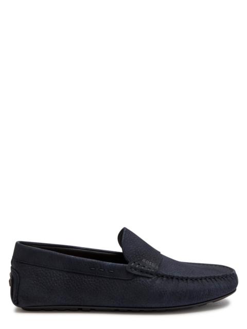BOSS Boss Noel Peppled Nubuck Loafers