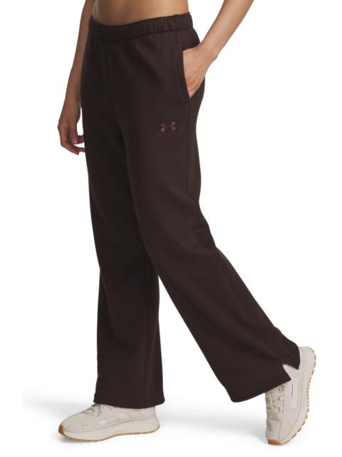 Under Armour Under Armour Icon Vida Cotton Blend Fleece Sweatpants in Kona Brown/Kona Brown at Nordstrom