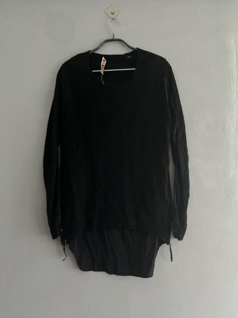 Marni Marni Mixed Knit and Cotton With Side Zip
