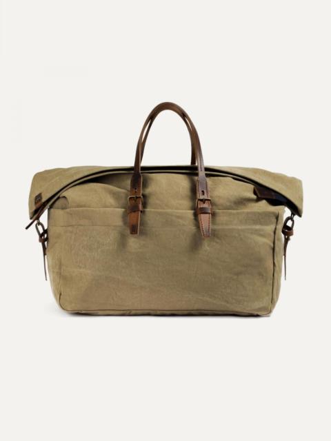 Bleu de Chauffe CABINE TRAVEL BAG  -  KHAKI US STONEWASHED