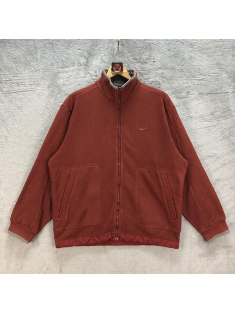 Nike NIKE ORANGE FLEECE JACKET #6896-100