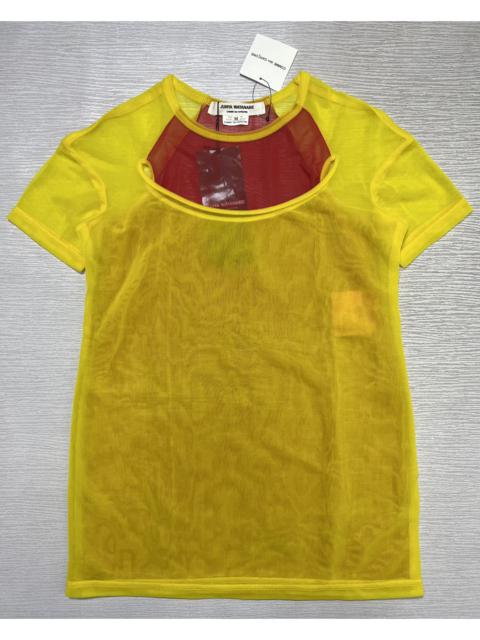 Junya Watanabe - Mesh Switching Double Layer Shirt