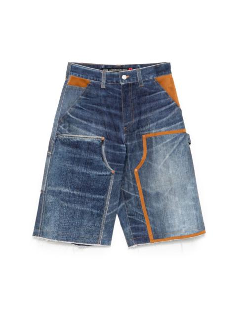 knee-length shorts