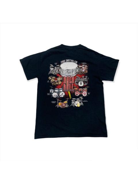 Other Designers Vintage - THE DRUM OF ROCK N ROLL TEE