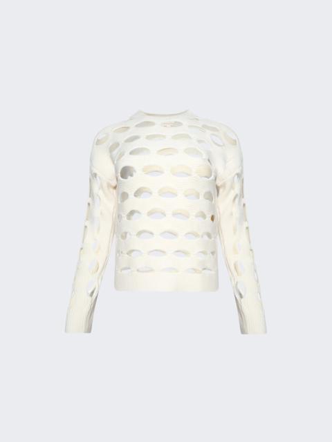 diotima Galina Cut-out Sweater Ivory