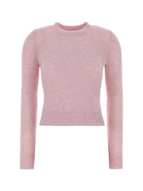 Isabel Marant Étoile Pink Stretch Alpaca Blend Isadora Sweater