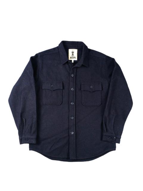 A BATHING APE® Vintage Wool Button Up Shirt