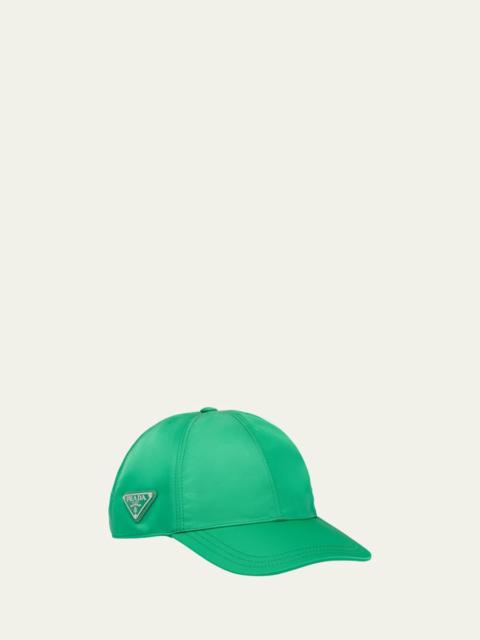 Prada Men's Nylon Baseball Hat