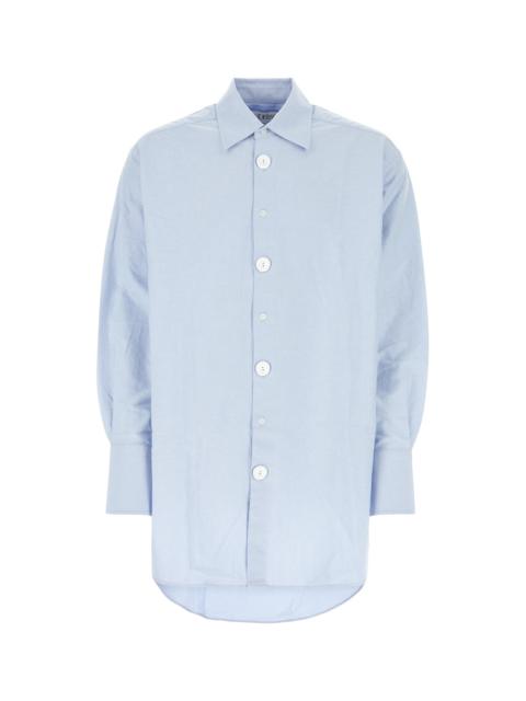 JW Anderson Light blue oxford oversize shirt