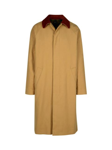 'gaspard' Beige Cotton Trench Coat