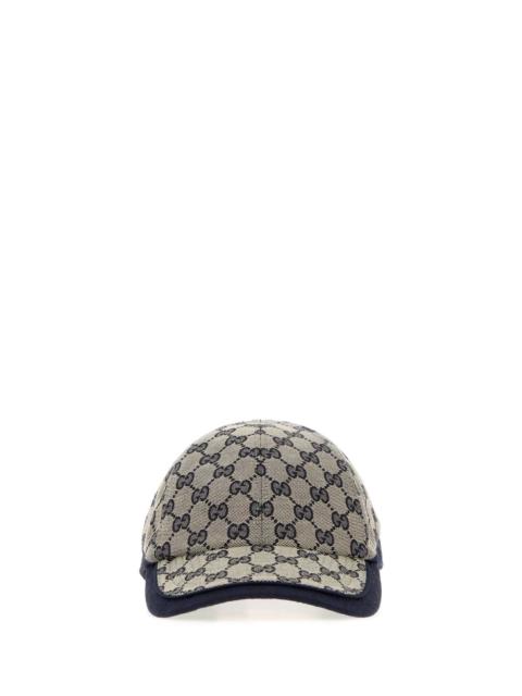GUCCI Gucci Men Two-Tone Gg Fabric Baseball Cap