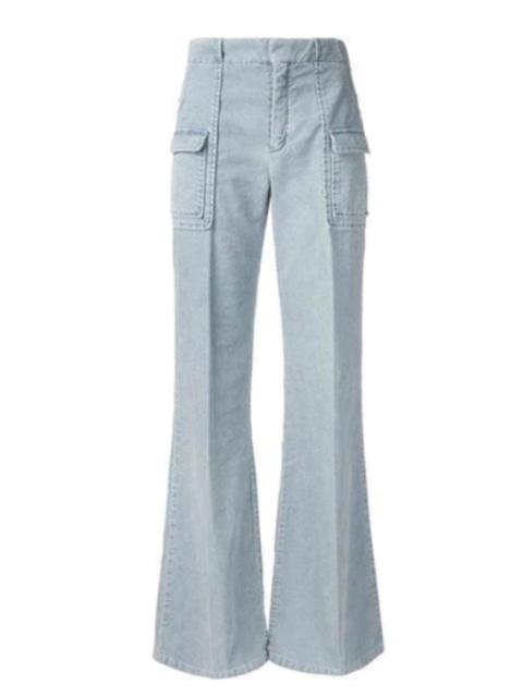 Chloé Corduroy Wide-Leg Trousers