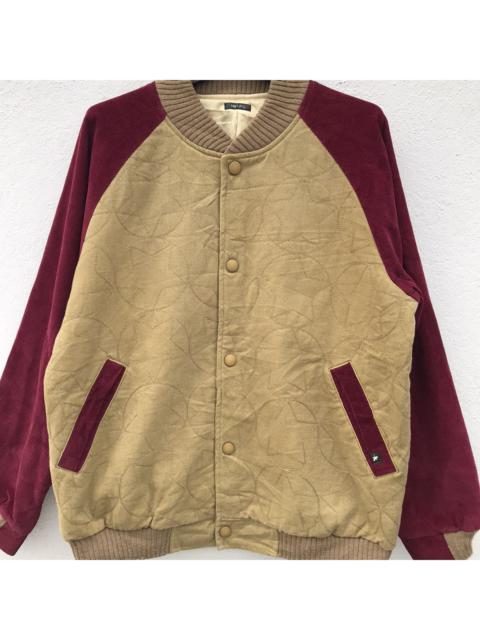 Other Designers Japanese Brand - Haze Large Rare Design Varsity Jacket