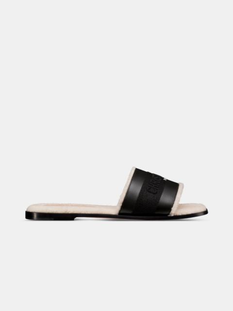 Dior Dior Dway Wool Slide Sandals