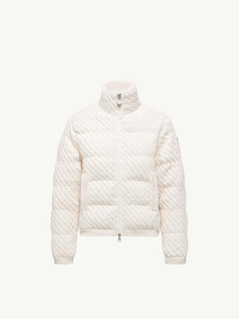 Moncler Padded Wool & Cotton Zip-Up Cardigan