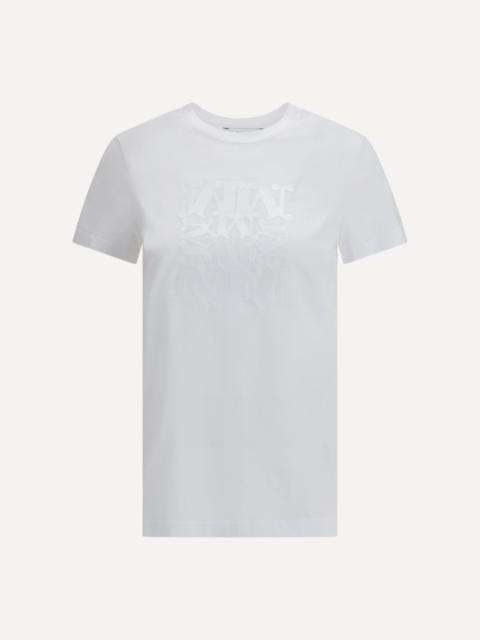 Max Mara Embroidered monogram T-shirt