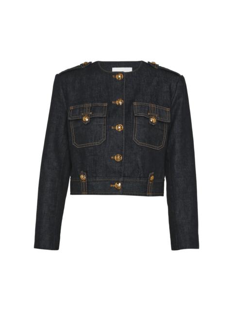 Zimmermann Rebellion Denim Jacket dark wash