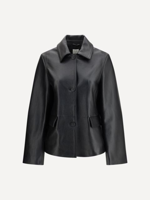TOTEME Grained leather Jacket