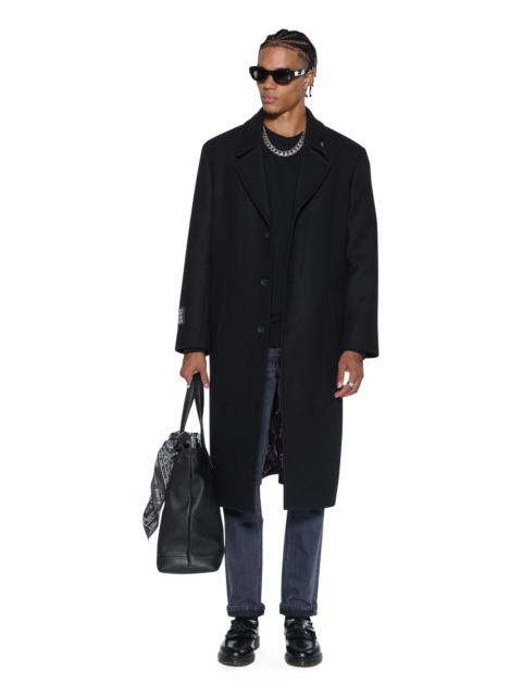 Ksubi REDEMPTION WOOL COAT BLACK