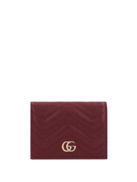 GUCCI Gucci Women Gg Marmont Leather Card Case