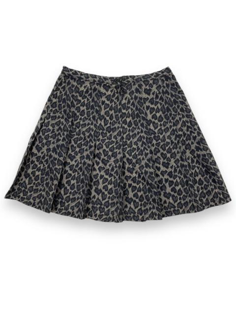 Other Designers Japanese Brand - Batsu Club Love Leopard Skirt