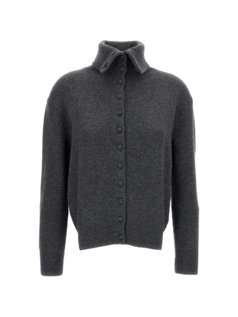 LISA YANG Denie Cardigan in Graphite
