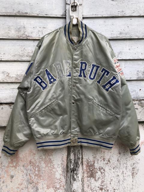 Other Designers Vintage - Vintage Telco 1998 Babe Ruth Varsity Jacket Made In Usa
